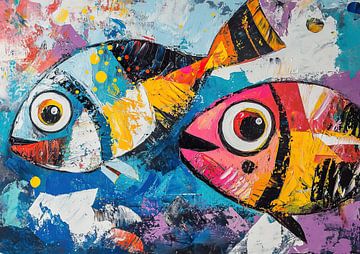 Fish painting | Fish colours