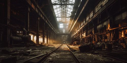 Abandoned coal mine by Harmen Mol