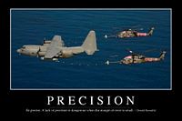 STK107237M-Precision: Inspirerende en motiverende poster