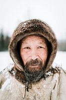 Piotr in Sibirien | Porträtfotografie Winter Schnee Porträt Mann