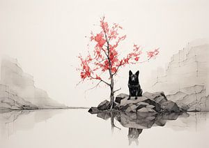 Mein Hund unter dem Baum von ArtOfPictures