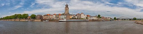 Panorama van de Deventer skyline