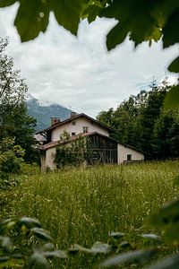 Rustieke Landhuis Setting met Natuurlijke Elementen
