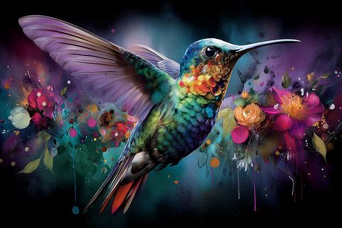 Hummingbird Dream by ARTemberaubend