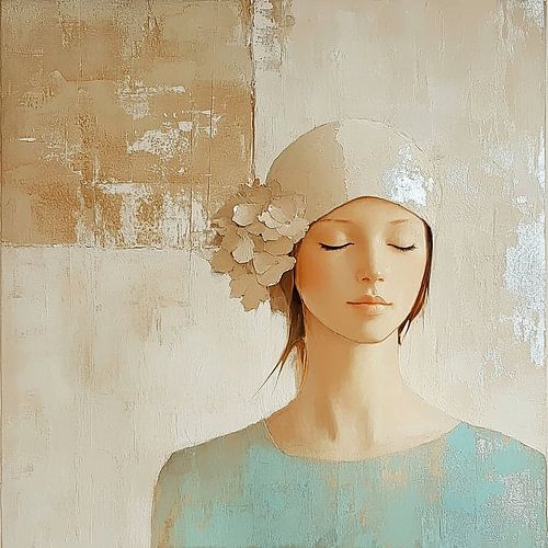 Calm in Floral Tranquility