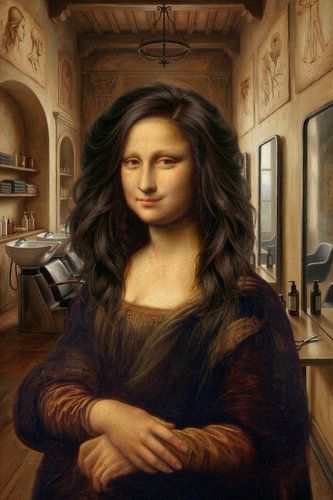 Mona Lisa - the Blow-dry Edition by Marja van den Hurk