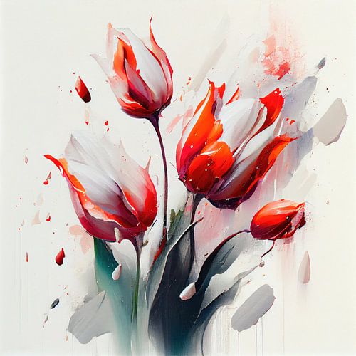 Tulpen abstract