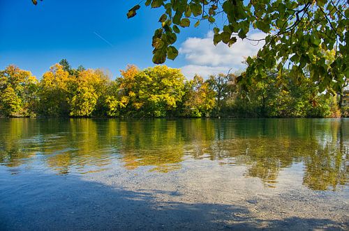 Die Aare bei Solothurn in der Schweiz von Tanja Voigt