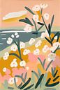 Bloemen aan zee van Treechild thumbnail