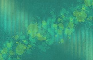 Frühling Grün Abstrakt 2024