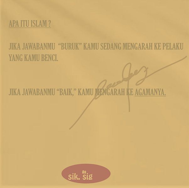 Indonesische kunstmotivatie door sik.sig van SIK SIG