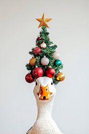 Canard de Noël sur Poster Art Shop