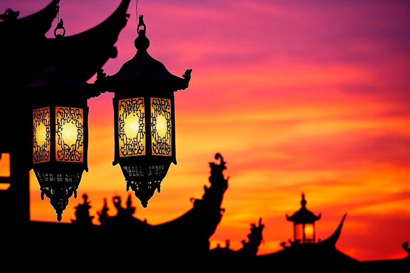Evening lantern splendour by Poster Art Shop