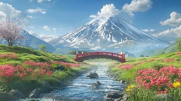 Japans landschap van Egon Zitter