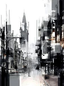La ville historique en lumière moderne