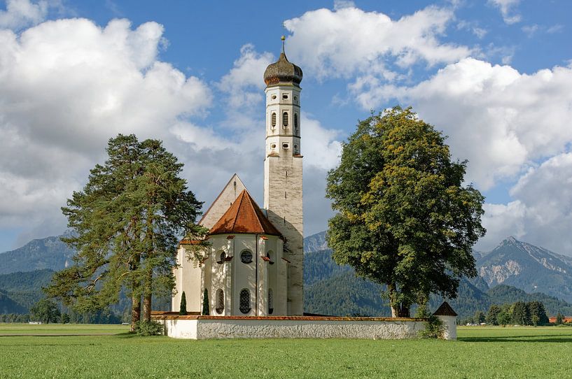 Sankt Coloman (Schwangau),Bayern,Deutschland von Peter Eckert