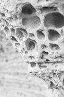 Close-up van buitenaards gesteente