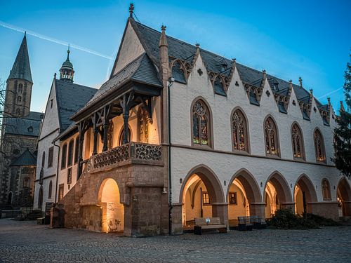 Goslar - Rathaus am Abend