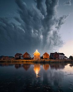 Gewitter am Horizont