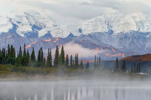 La montagne Denali en Alaska