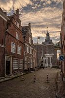 Des maisons à pignons en escalier avec les Drommedaris