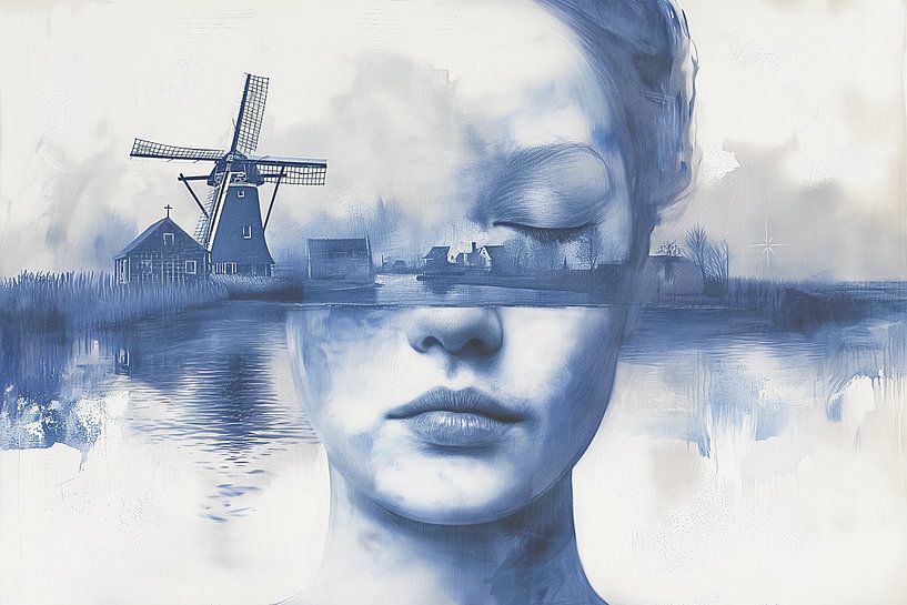 Reflections on Delftware by PixelMint.