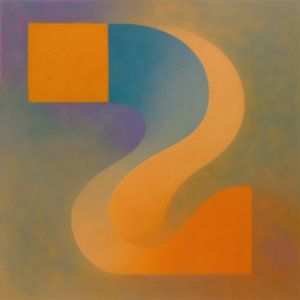 Abstrakt Die Reise der Farbe