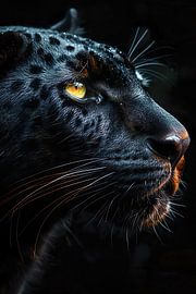 Schwarzer Panther von PixelPrestige