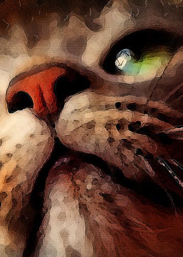 kat 4 dieren kunst #cat #cats #kitten #