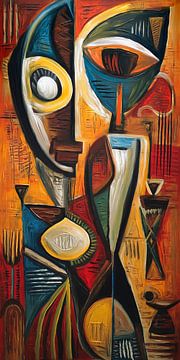 Afrikaans abstract by Wall Wonder