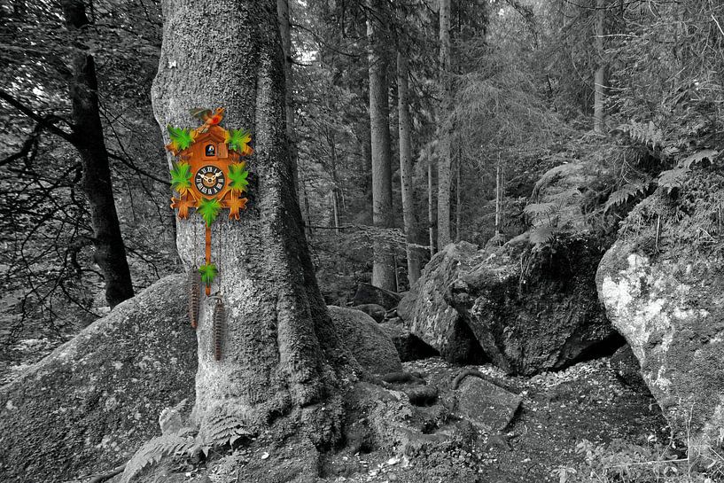 The cuckoo clock ART 1.0 by Ingo Laue