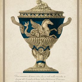 Vintage Ram Vase by Piranesi by Behindthegray