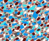 Blue Jesmonite Terrazzo