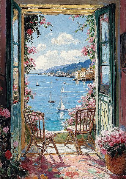 Henri Matisse inspires Open Window See by Niklas Maximilian
