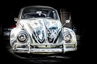 Volkswagen Beetle  van Ronald De Neve thumbnail