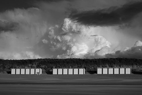 Strandhuisjes op het Banjaardstrand