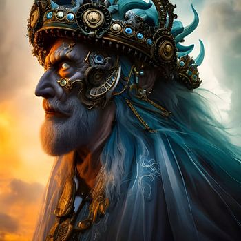 AI-generierter geisterhafter Pirat