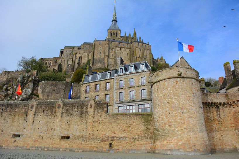Abdij van Mont Saint-Michel Normandië Frankrijk van My Footprints