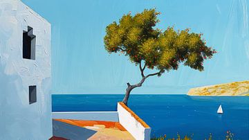 Mediterrane Dromen no. 4 van ByNoukk