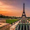 Eiffeltoren Parijs van Michiel Buijse