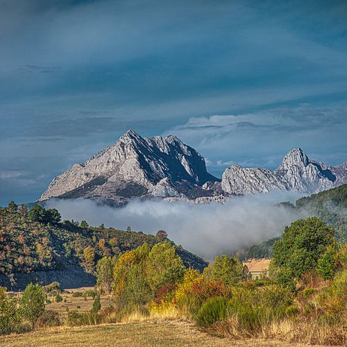 The peaks of the "Picos de Europa" in northern Spain