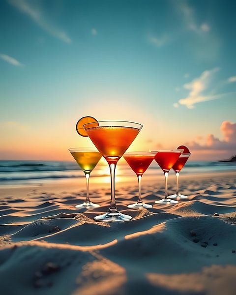 Cocktailvariatie in de schemering van Jean Pierre