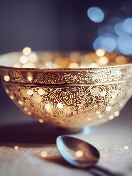 Special Golden Bowl by Treechild