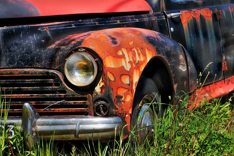 Peugeot203 van Yvonne Blokland