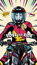 Liebe zum Reiten - VROEM! von MotorPoster Miniaturansicht