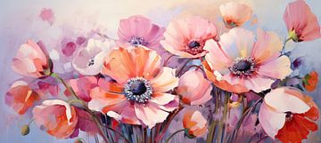 Anemones by Blikvanger Schilderijen