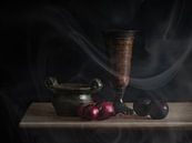 Stilleven keuken met rook van Danny den Breejen thumbnail