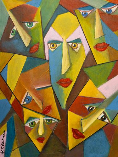 Gefragmenteerde hoofden