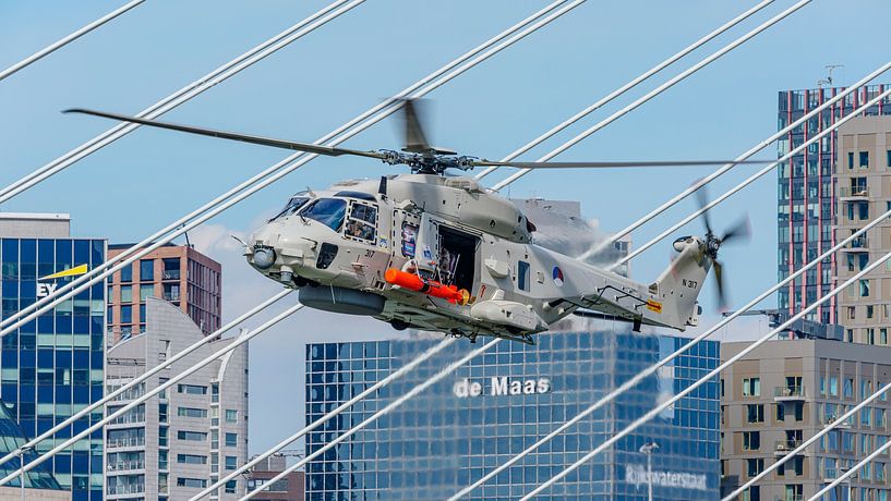 Hélicoptère NH-90 lors des World Port Days 2025. par Jaap van den Berg