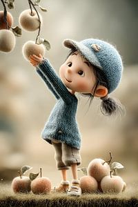 The apple girl